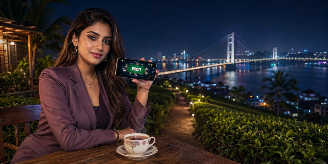 রাজশাহী-প্রাদের পোকার খেলার দৃশ্য যা মোবাইল ইন্টারফেসের পরিচায়ক